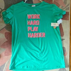 Lularoe live tee sz large